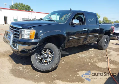 2013 GMC Sierra 1500 Sle из США, поврежденный, VIN 3GTP2VE78DG347184